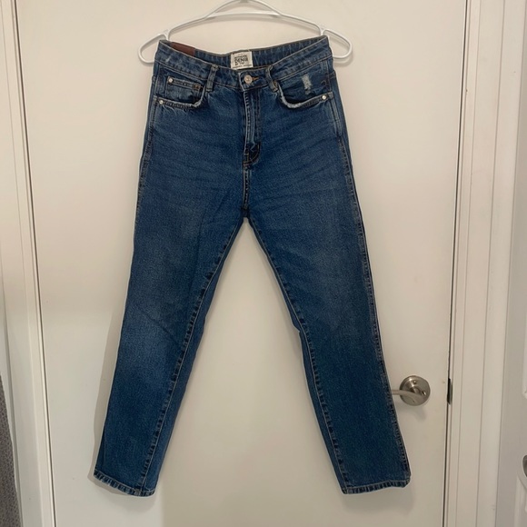 Zara TRF Blue Jeans - Picture 3 of 6
